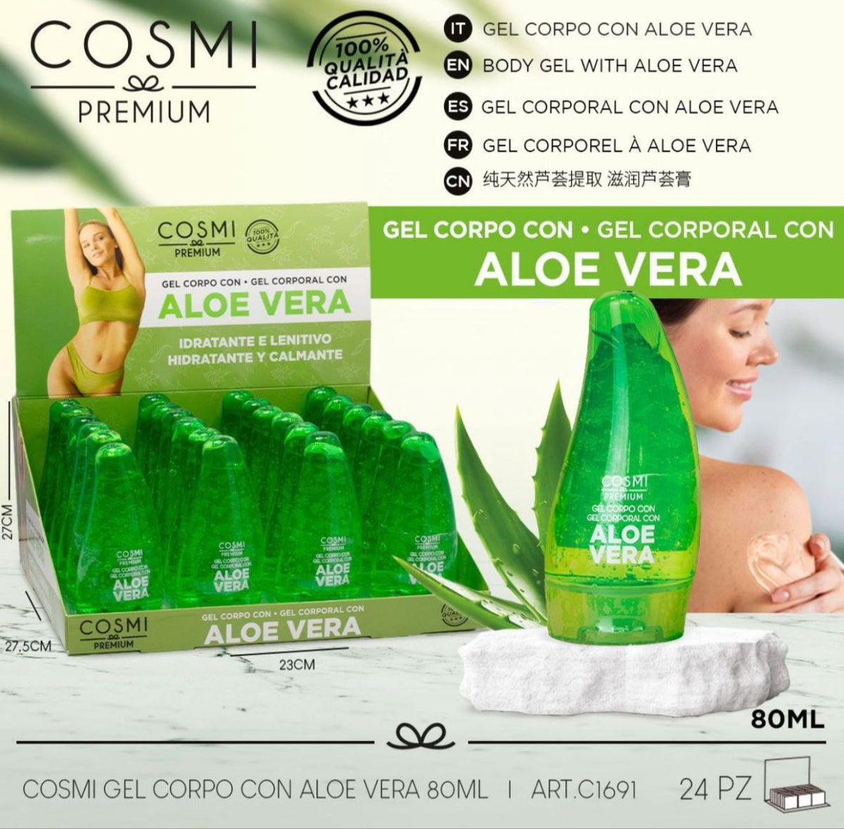 Aloe Soft – gel za njegu tijela, 80 ml – prikaz 1