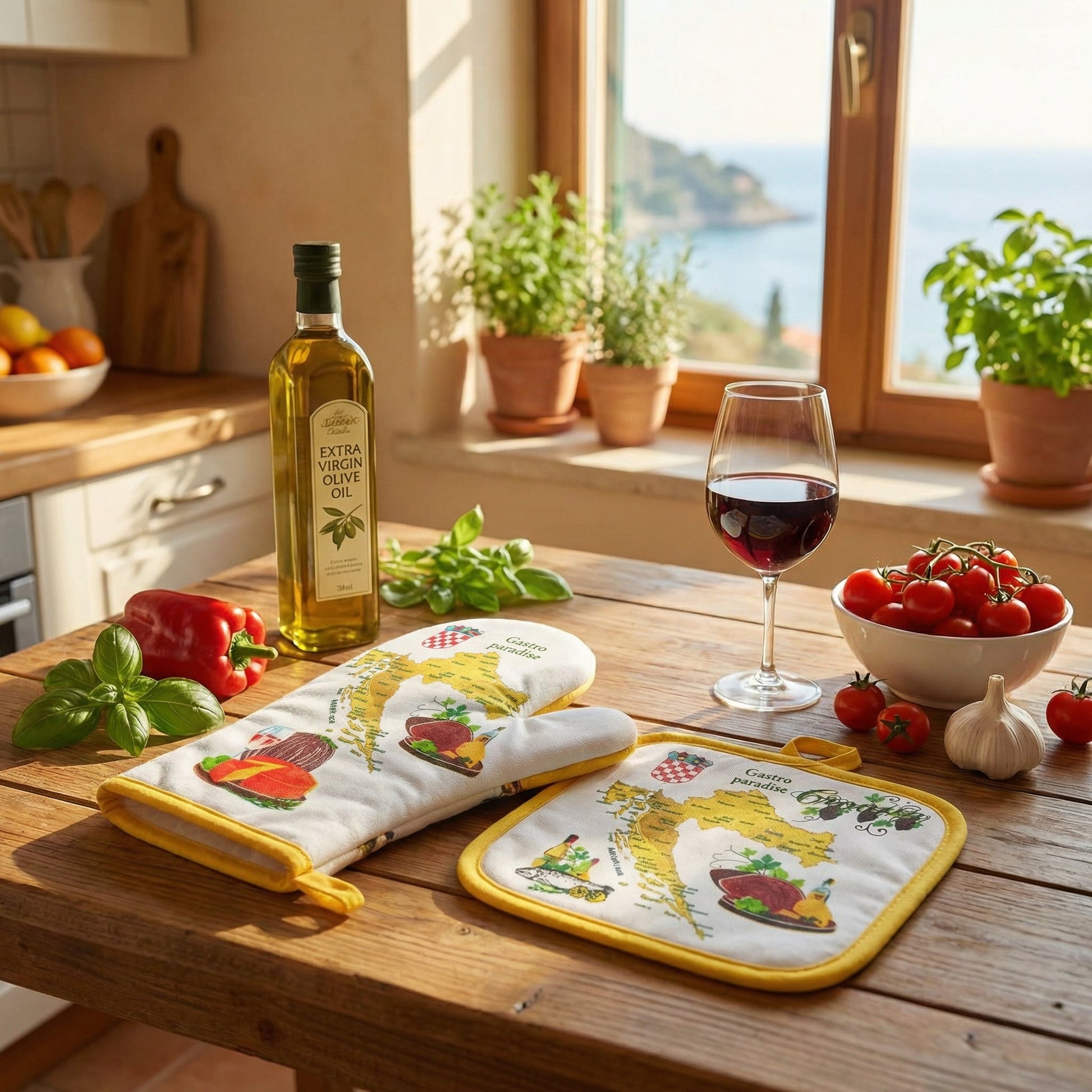 Croatia Gastro Paradise Kuhinjski Set – lifestyle