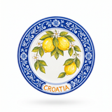 Croatia Lemon Ukrasni Tanjur