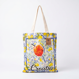 Croatia Lemon Spritz Tote Bag