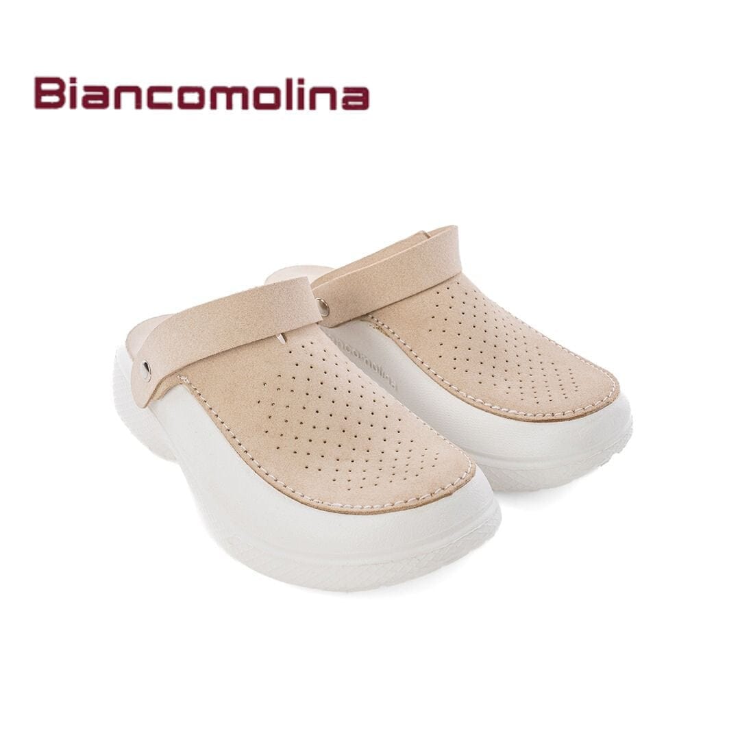 BIANCOMOLINA KLOMPE- EVA LIGHT -BEIGE KIKY STORE 