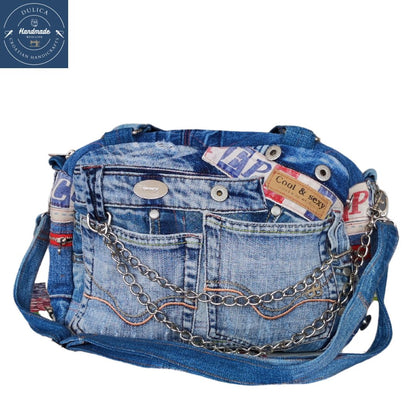 HANDMADE Recycled denim torba 12 KIKY STORE 