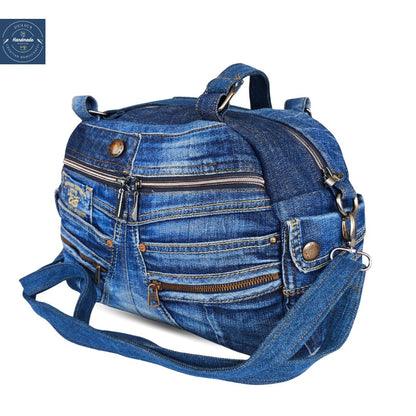 HANDMADE Recycled denim torba 6 KIKY STORE 