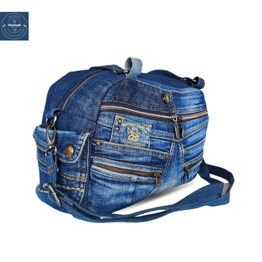 HANDMADE Recycled denim torba 6 KIKY STORE