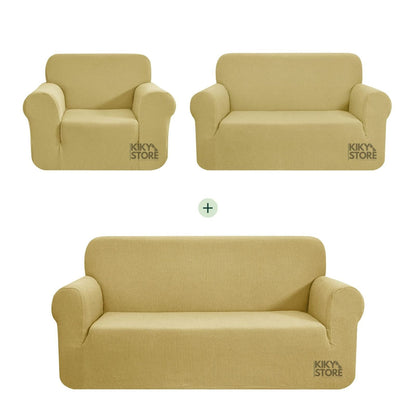 Komplet elastične navlake za trosjed ,dvosjed i fotelju-SITNI UZORAK KIKY STORE 