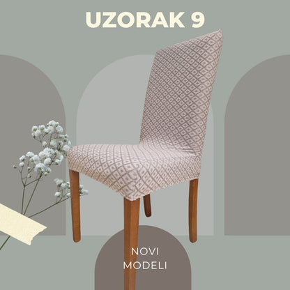 Rastezljive navlake za stolice sa uzorkom KIKY STORE Boja 9 