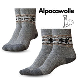 Vunene muške čarape NATUR ALPACA /3 para