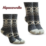 Vunene ženske čarape NATUR ALPACA  /3 para